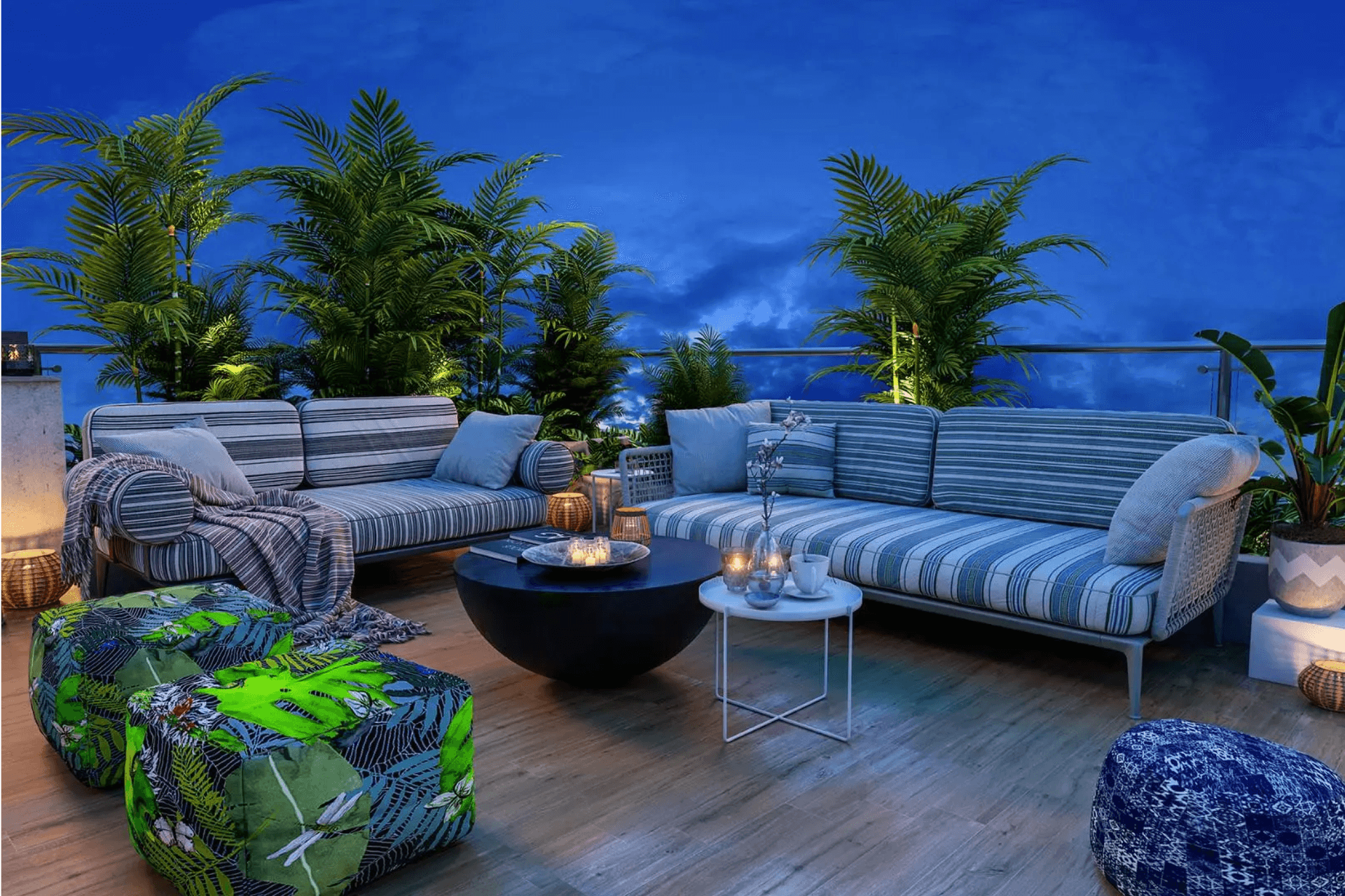 Amazing terrace